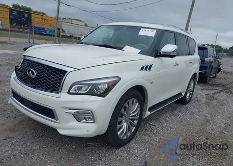 2016 Infiniti Qx80 Limited from USA, damaged, VIN JN8AZ2NE1G9125934